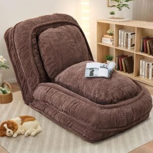 Upholstered Human Dog Sofa Bed for Adult